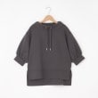 オフプライスストア(ウィメン)(OFF PRICE STORE(Women))のmitis（ミティス） ダンボールニットハイネックカットソー【SALE/セール/カジュアル/デイリー/トレンド/きれいめカジュアル】 チャコールグレー(014)