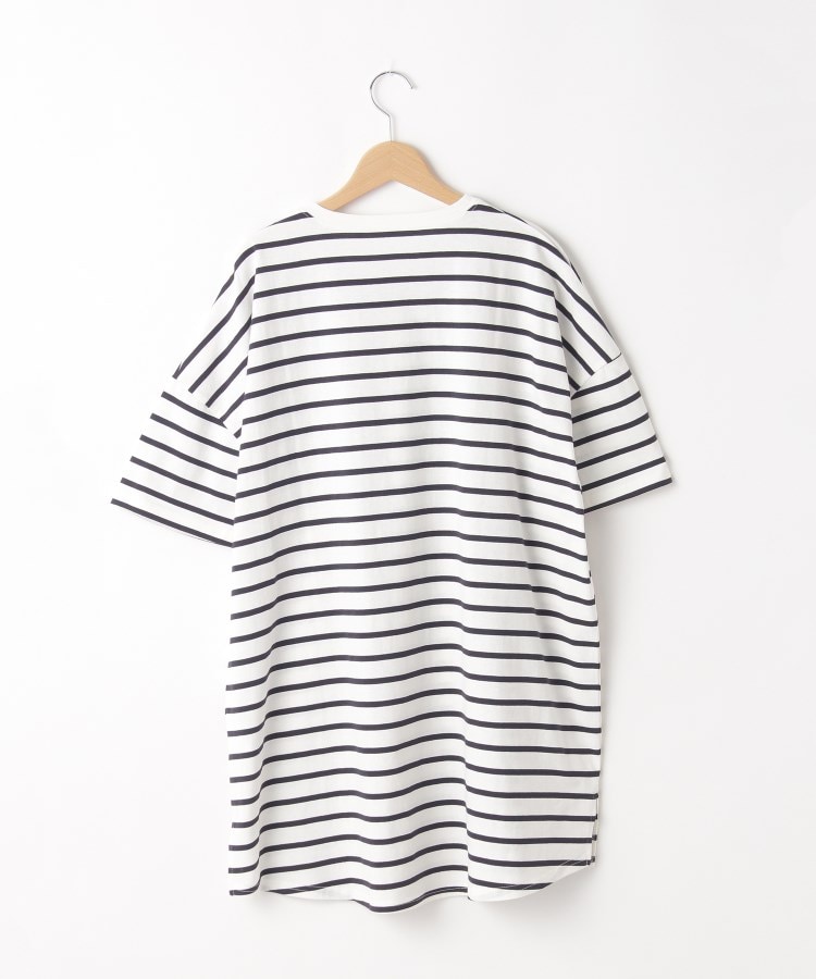 オフプライスストア(ウィメン)(OFF PRICE STORE(Women))のmitis（ミティス） ボーダーチュニックカットソー【SALE/セール/カジュアル/デイリー/トレンド/ゆったり】2
