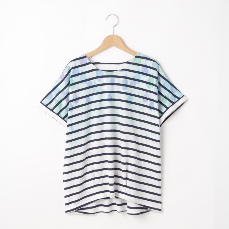 オフプライスストア(ウィメン)(OFF PRICE STORE(Women))のmyke（ミーカ） 水彩しずくプリントカットソー【SALE/セール/カジュアル/デイリー/トレンド/ゆったり/水彩風】 カットソー