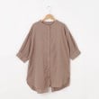 オフプライスストア(ウィメン)(OFF PRICE STORE(Women))のmitis（ミティス） バックリボンコットンリネンチュニック【SALE/セール/カジュアル/デイリー/トレンド/ルーズシルエット】 ベージュ(052)
