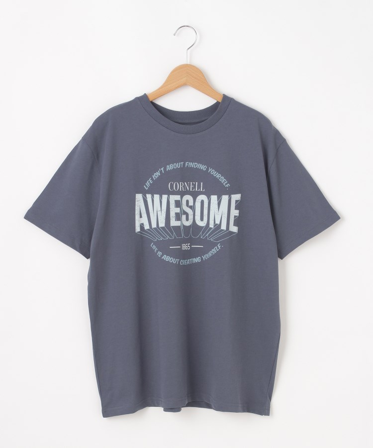 オフプライスストア(ウィメン)(OFF PRICE STORE(Women))のmyke（ミーカ） プリントTシャツ【SALE/セール/カジュアル/デイリー/トレンド/スポーティースタイル】 ネイビー(092)