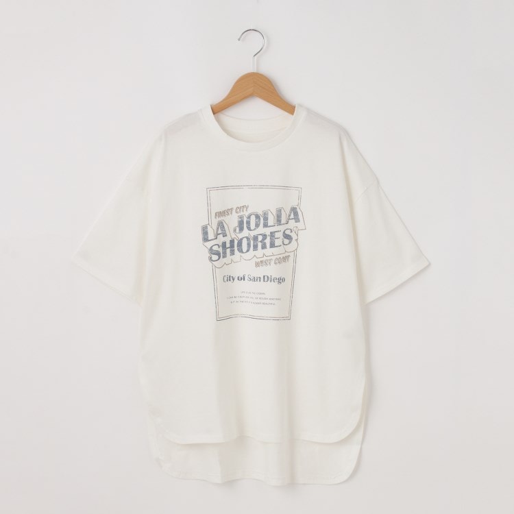 オフプライスストア(ウィメン)(OFF PRICE STORE(Women))のmyke（ミーカ） プリントTシャツ【SALE/セール/カジュアル/デイリー/トレンド/スポーティースタイル】 Ｔシャツ