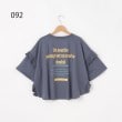 オフプライスストア(ウィメン)(OFF PRICE STORE(Women))のmyke（ミーカ） フリル袖バックプリントTシャツ【SALE/セール/カジュアル/デイリー/トレンド/ゆったり/体型カバー】7