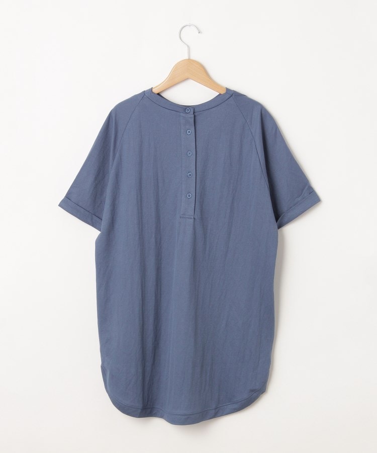 オフプライスストア(ウィメン)(OFF PRICE STORE(Women))のmitis（ミティス） COOL TOUCH バックボタンTシャツ【SALE/セール/オフプライス/カジュアル/デイリー/トレンド/ゆったり】2