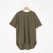 オフプライスストア(ウィメン)(OFF PRICE STORE(Women))のmitis（ミティス） COOL TOUCH 半袖ロングカットソー【SALE/セール/オフプライス/カジュアル/デイリー/トレンド/ゆったり】 カーキ(027)