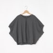 オフプライスストア(ウィメン)(OFF PRICE STORE(Women))のmitis（ミティス） ドルマンスリーブラウンドシルエットカットソー【SALE/セール/オフプライス/カジュアル/デイリー/トレンド/ゆったり/体型カバー】 チャコールグレー(014)