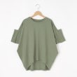 オフプライスストア(ウィメン)(OFF PRICE STORE(Women))のmitis（ミティス） 変形スリーブカットソー【SALE/セール/オフプライス/カジュアル/デイリー/トレンド/ゆったり/体型カバー】 カーキ(027)