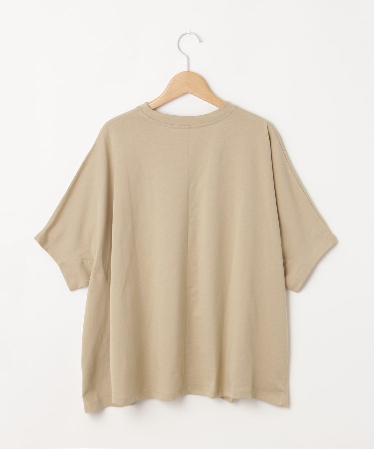 オフプライスストア(ウィメン)(OFF PRICE STORE(Women))のmitis（ミティス） 裾フレアコットンカットソー【SALE/セール/オフプライス/カジュアル/デイリー/トレンド/ゆったり/体型カバー】2