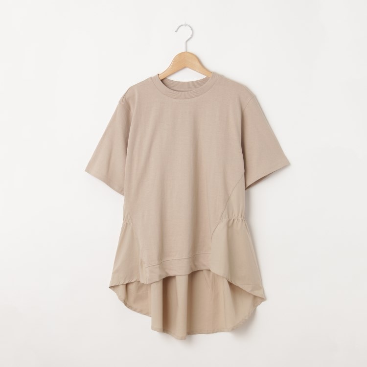 オフプライスストア(ウィメン)(OFF PRICE STORE(Women))のmyke（ミーカ） 裾フレアロングカットソー【SALE/セール/オフプライス/カジュアル/デイリー/トレンド/体型カバー】 カットソー