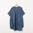 オフプライスストア(ウィメン)(OFF PRICE STORE(Women))のmyke（ミーカ） コンビ生地ロングカットソー【SALE/セール/オフプライス/カジュアル/デイリー/トレンド/ゆったり/体型カバー】 ブルー(092)