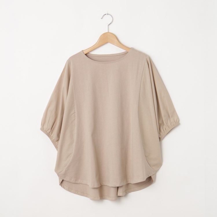 オフプライスストア(ウィメン)(OFF PRICE STORE(Women))のmyke（ミーカ） ドルマン袖コットンカットソー【SALE/セール/オフプライス/カジュアル/デイリー/トレンド/ゆったり/体型カバー】 カットソー