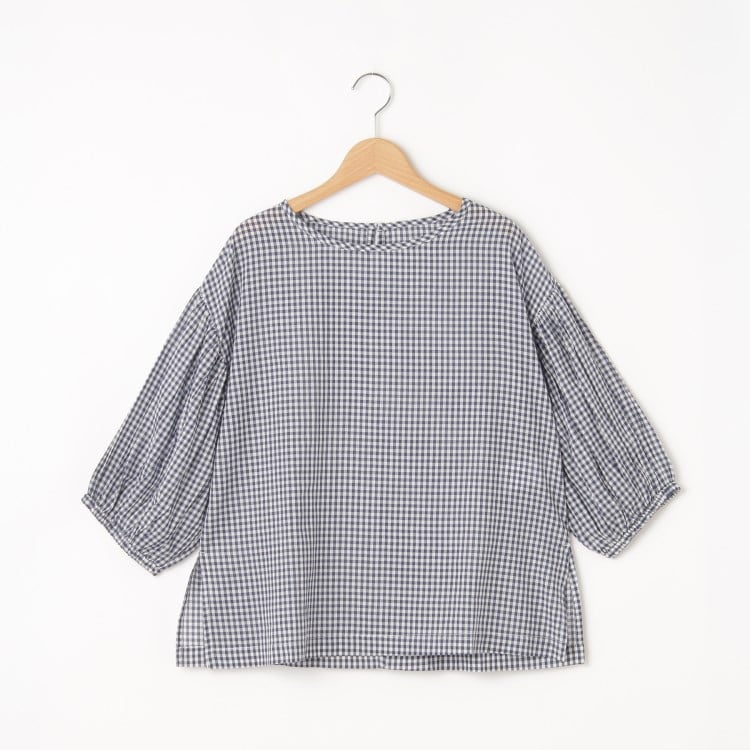 オフプライスストア(ウィメン)(OFF PRICE STORE(Women))のmitis（ミティス） ギンガムチェックブラウス【SALE/セール/オフプライス/カジュアル/デイリー/トレンド】 シャツ・ブラウス