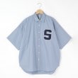 オフプライスストア(メンズ)(OFF PRICE STORE(Mens))のHALHAM ロゴ半袖シャツ ライトブルー(091)