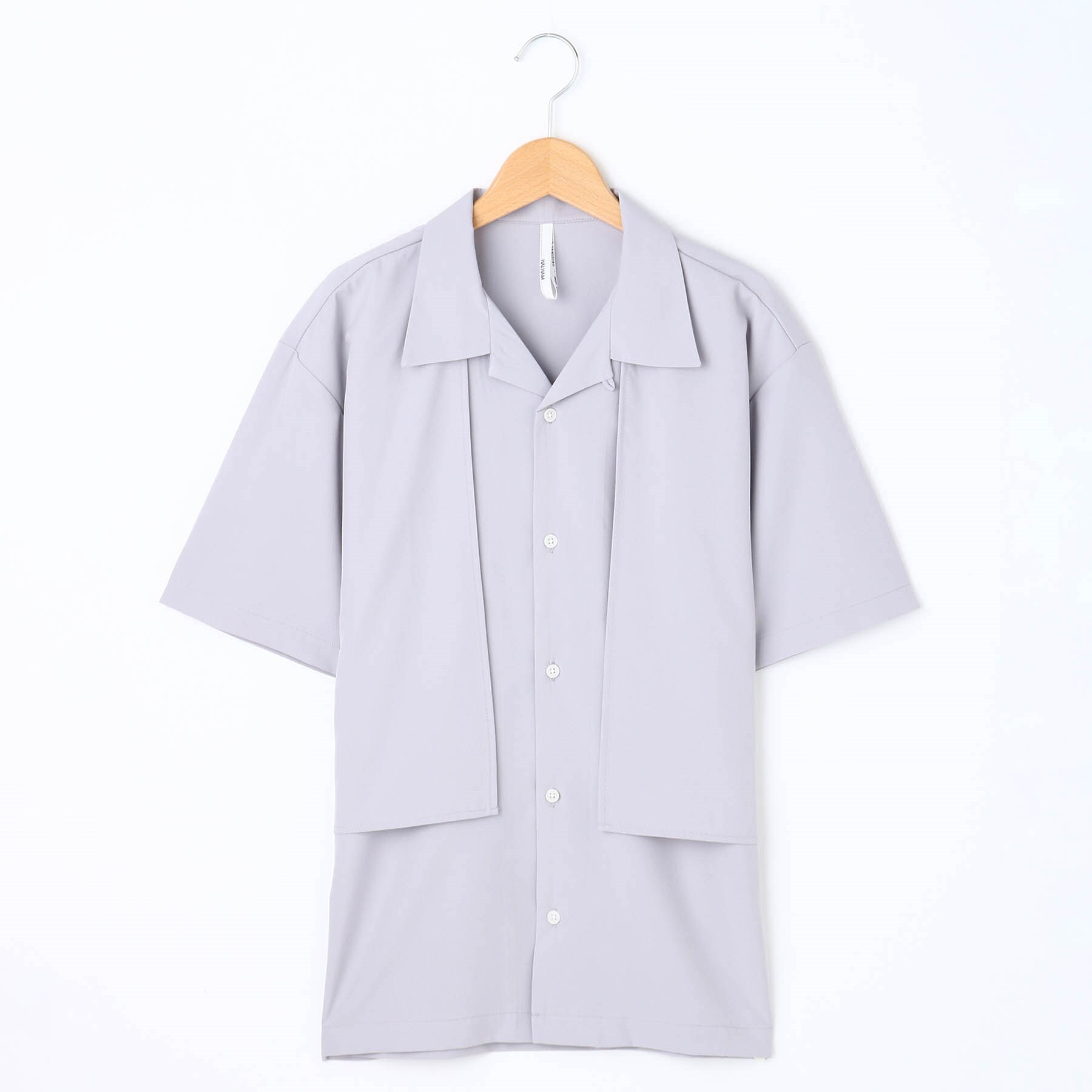 オフプライスストア(メンズ)(OFF PRICE STORE(Mens))のHALHAM オープンカラーケープシャツ1