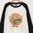 オフプライスストア(メンズ)(OFF PRICE STORE(Mens))のHALHAM（ハルハム） 配色ラグランプリントロンT3