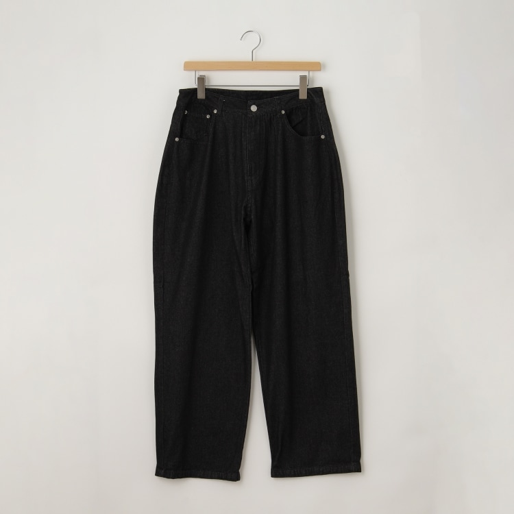 オフプライスストア(メンズ)(OFF PRICE STORE(Mens))のHALHAM（ハルハム） ワイドストレートデニムパンツ【SALE/カジュアル/デイリー/トレンド/ルーズシルエット/ストリート/スポーティースタイル】 フルレングスパンツ