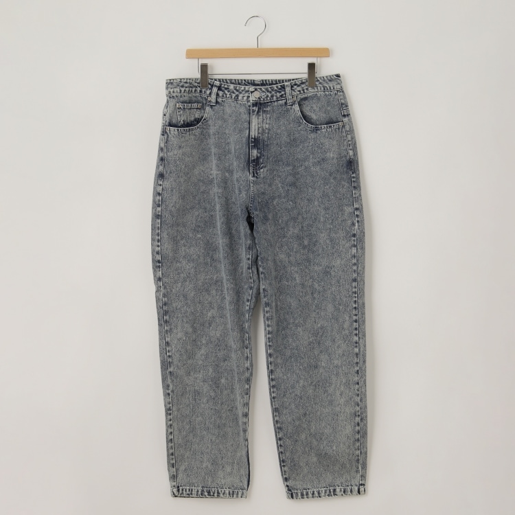 オフプライスストア(メンズ)(OFF PRICE STORE(Mens))のHALHAM（ハルハム） ワイドデニムパンツ【SALE/カジュアル/デイリー/トレンド/ルーズシルエット/ストリート/スポーティースタイル】 フルレングスパンツ