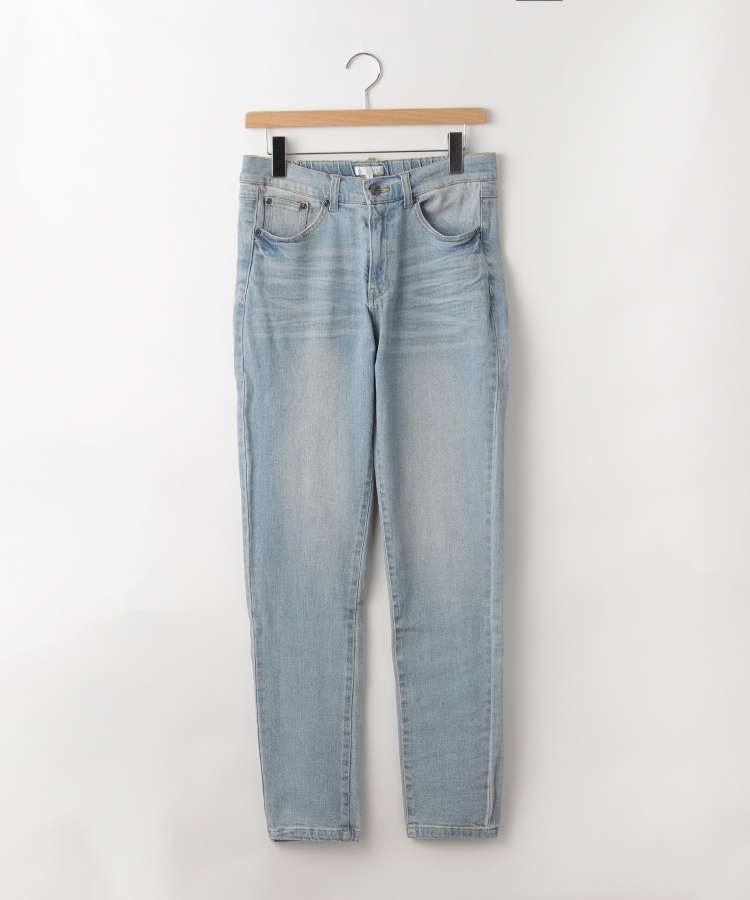オフプライスストア(メンズ)(OFF PRICE STORE(Mens))のEnjouemen（エンジョウメン） バックシャーリングデニムパンツ【SALE/カジュアル/デイリー/トレンド/ストリート】 サックス(091)