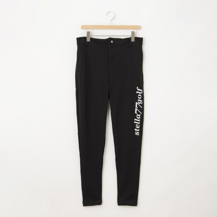 オフプライスストア(メンズ)(OFF PRICE STORE(Mens))のSTELLA77GOLF（ステラセブンティーセブン） ロゴ入りスウェット風パンツ【SALE/カジュアル/デイリー/トレンド/きれいめカジュアル】 フルレングスパンツ