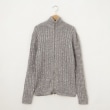オフプライスストア(メンズ)(OFF PRICE STORE(Mens))の(Never)Acquiesce (ネバーアクイース) リブ＆ケーブル編みジップニットカーディガン【SALE/カジュアル/デイリー/トレンド/ストリート】 グレーミックス(012)