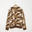 オフプライスストア(メンズ)(OFF PRICE STORE(Mens))の(Never)Acquiesce (ネバーアクイース) カモ柄風クルーネックニット2
