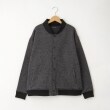オフプライスストア(メンズ)(OFF PRICE STORE(Mens))の(Never)Acquiesce (ネバーアクイース) 裏起毛ブルゾン風カーディガン【SALE/カジュアル/デイリー/トレンド/ストリート/スポーティースタイル/ユニセックス】 チャコール(014)