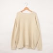 オフプライスストア(メンズ)(OFF PRICE STORE(Mens))のRelation（リレーション） BIGサイズニットプルオーバー【SALE/カジュアル/デイリー/トレンド/ルーズシルエット/ゆったり】 ホワイト(001)