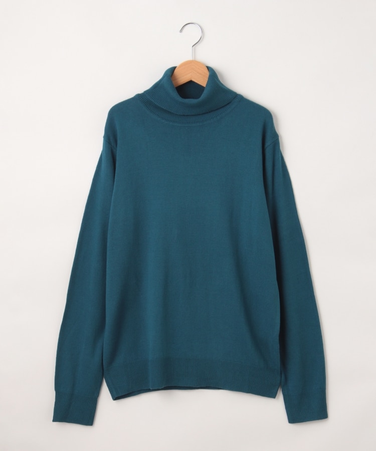 オフプライスストア(メンズ)(OFF PRICE STORE(Mens))のHALHAM（ハルハム） タートルネックカットソー【SALE/カジュアル/デイリー/トレンド/ユニセックス】 ブルー(092)