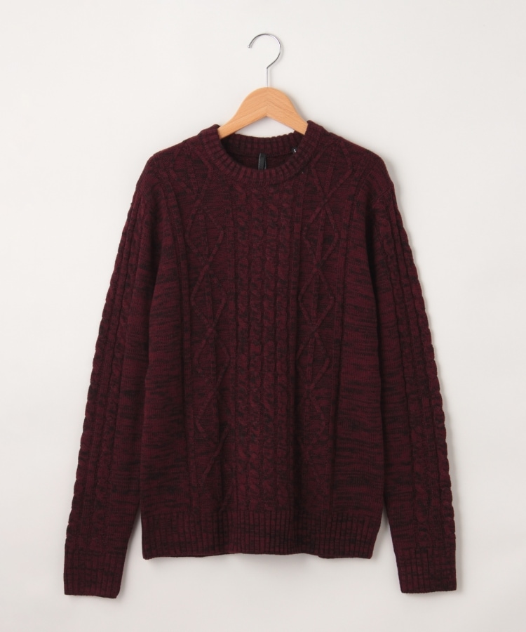 オフプライスストア(メンズ)(OFF PRICE STORE(Mens))のHALHAM（ハルハム） ケーブルニットセーター【SALE/カジュアル/デイリー/トレンド/ユニセックス】2
