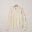 オフプライスストア(メンズ)(OFF PRICE STORE(Mens))のHALHAM（ハルハム） ケーブルニットセーター【SALE/カジュアル/デイリー/トレンド/ユニセックス】 キナリ(004)