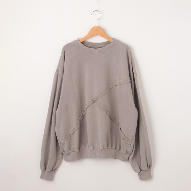オフプライスストア(メンズ)(OFF PRICE STORE(Mens))のHALHAM（ハルハム） 切り替えデザイントレーナー【SALE/カジュアル/デイリー/トレンド/ストリート/ユニセックス】 スウェット・トレーナー