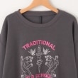 オフプライスストア(メンズ)(OFF PRICE STORE(Mens))のHALHAM（ハルハム） 裏起毛ロゴ刺しゅうトレーナー【SALE/カジュアル/デイリー/トレンド/ストリート/ユニセックス】4