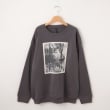 オフプライスストア(メンズ)(OFF PRICE STORE(Mens))のHALHAM（ハルハム） 裏起毛フォトプリントトレーナー【SALE/カジュアル/デイリー/トレンド/ストリート/ユニセックス】 チャコール(014)