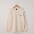 オフプライスストア(メンズ)(OFF PRICE STORE(Mens))のHALHAM（ハルハム） 胸ロゴスウェット【SALE/セール/カジュアル/デイリー/トレンド/ルーズシルエット/ゆったり/ユニセックス】 ホワイト(001)