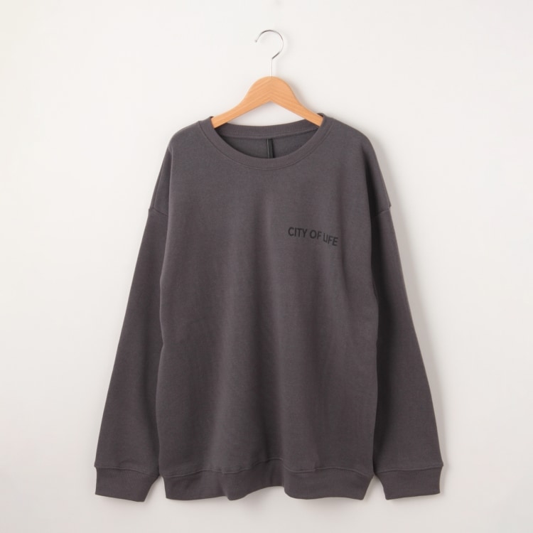 オフプライスストア(メンズ)(OFF PRICE STORE(Mens))のHALHAM（ハルハム） バックプリントトレーナー【SALE/カジュアル/デイリー/トレンド/ストリート/ユニセックス】 スウェット・トレーナー