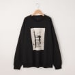 オフプライスストア(メンズ)(OFF PRICE STORE(Mens))のHALHAM（ハルハム） ビックプリントスウェット【SALE/セール/カジュアル/デイリー/トレンド/ルーズシルエット/ゆったり/ユニセックス】 ブラック(019)