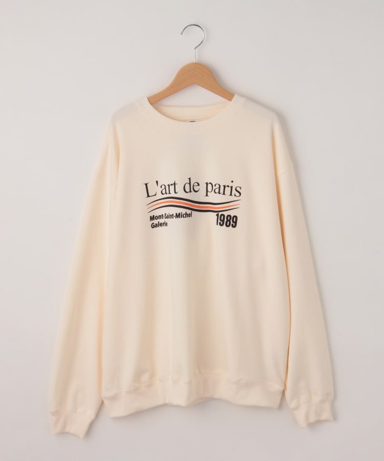 HALHAM(ハルハム) ビックロゴプリントスウェット【SALE/セール HALHAM(ハルハム) ビックロゴプリントスウェット【SALE/セール