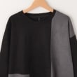 オフプライスストア(メンズ)(OFF PRICE STORE(Mens))のHALHAM（ハルハム） 配色スウェット【SALE/カジュアル/デイリー/トレンド/ルーズシルエット/ゆったり/ユニセックス】4