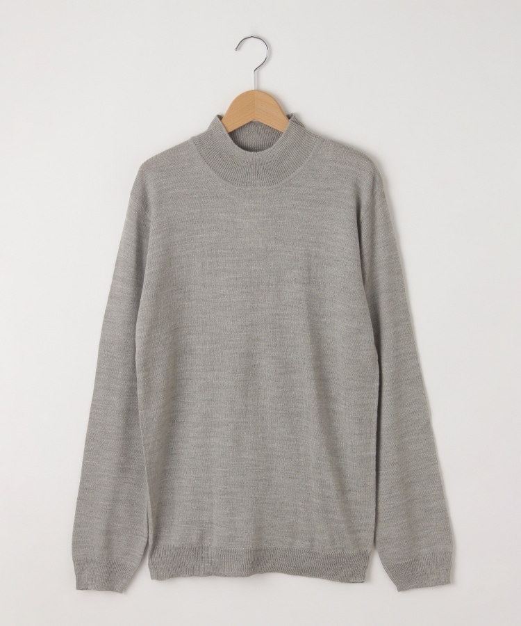 オフプライスストア(メンズ)(OFF PRICE STORE(Mens))のRelation（リレーション） モックネックニット【SALE/カジュアル/デイリー/トレンド/きれいめカジュアル】 杢グレー(012)