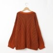 オフプライスストア(メンズ)(OFF PRICE STORE(Mens))のOFTAS（オブタス） ストライプニットカーディガン【SALE/セール/カジュアル/デイリー/トレンド/ルーズシルエット/ゆったり/ユニセックス】2