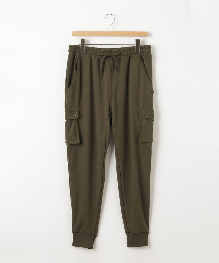 オフプライスストア(メンズ)(OFF PRICE STORE(Mens))のRelation（リレーション） サイドポケットスウェットパンツ【SALE/カジュアル/デイリー/トレンド/ゆったり】 カーキ(027)
