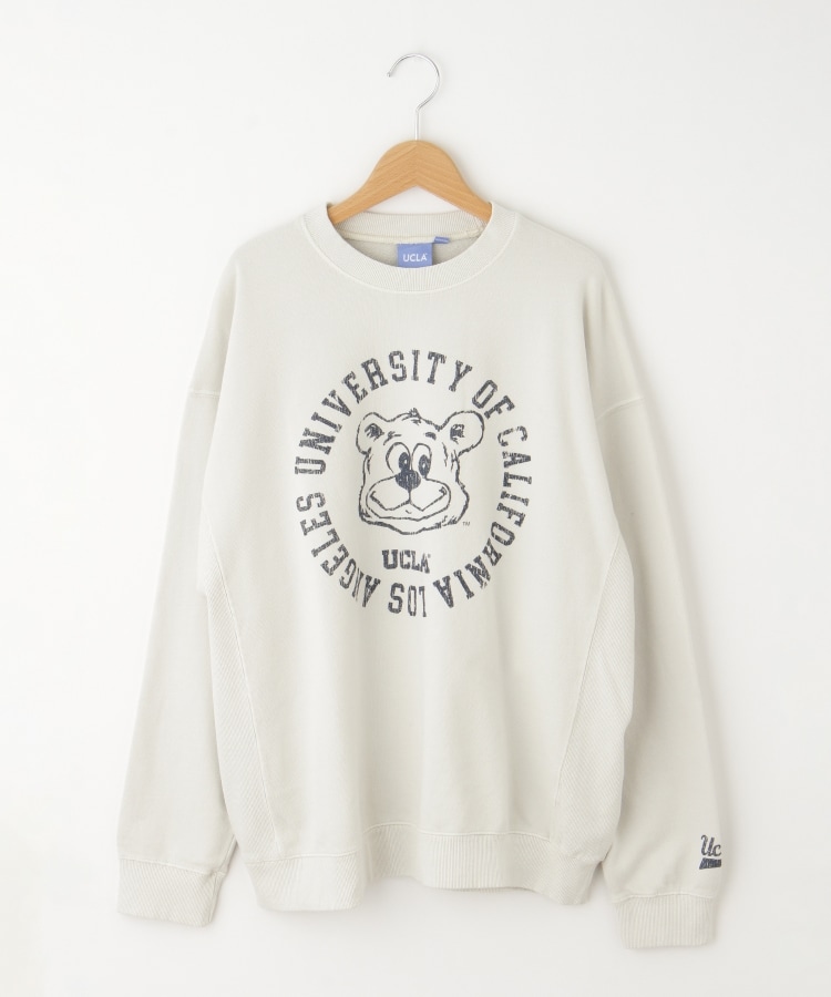 オフプライスストア(メンズ)(OFF PRICE STORE(Mens))のUCLA（ユーシーエルエー） プリントトレーナー【SALE/カジュアル/デイリー/トレンド/ストリート/スポーティースタイル】 アイボリー(004)