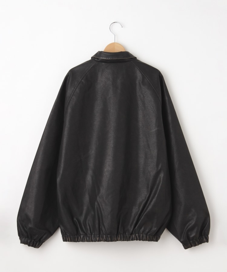 オフプライスストア(メンズ)(OFF PRICE STORE(Mens))のHALHAM（ハルハム） レザー調オーバージャケット【SALE/カジュアル/デイリー/トレンド/ストリート/ユニセックス】3