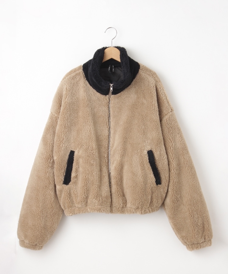 オフプライスストア(メンズ)(OFF PRICE STORE(Mens))のHALHAM（ハルハム） 中綿ボアブルゾン【SALE/カジュアル/デイリー/トレンド/ストリート/ユニセックス】 ベージュ(052)