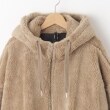 オフプライスストア(メンズ)(OFF PRICE STORE(Mens))のHALHAM（ハルハム） フード付き中綿ボアブルゾン【SALE/カジュアル/デイリー/トレンド/ストリート/バイカラー/ユニセックス】4
