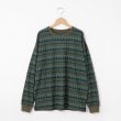 オフプライスストア(メンズ)(OFF PRICE STORE(Mens))のMany men many mind（メニーメンメニーマインズ） デザインニットプルオーバー【SALE/セール/カジュアル/デイリー/トレンド/ストリート】 グリーン(022)