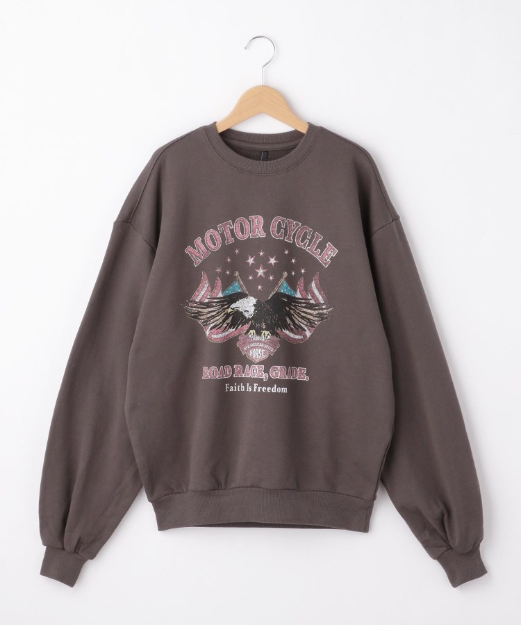オフプライスストア(メンズ)(OFF PRICE STORE(Mens))のHALHAM　裏毛 先染め プリント クルーネック/トレーナー/スウェット/プルオーバー/レディース メンズ ユニセックス2
