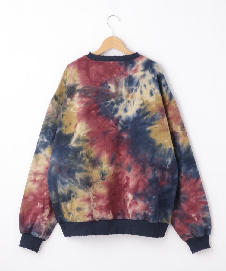 オフプライスストア(メンズ)(OFF PRICE STORE(Mens))のHALHAM（ハルハム） タイダイ 裏毛 ダメージ加工 クルーネック/トレーナー/スウェット/プルオーバー/ボリューム袖【SALE/ユニセックス】3