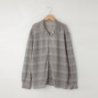 オフプライスストア(メンズ)(OFF PRICE STORE(Mens))のHALHAM ウエーブ透け感開襟シャツ ブルー(092)