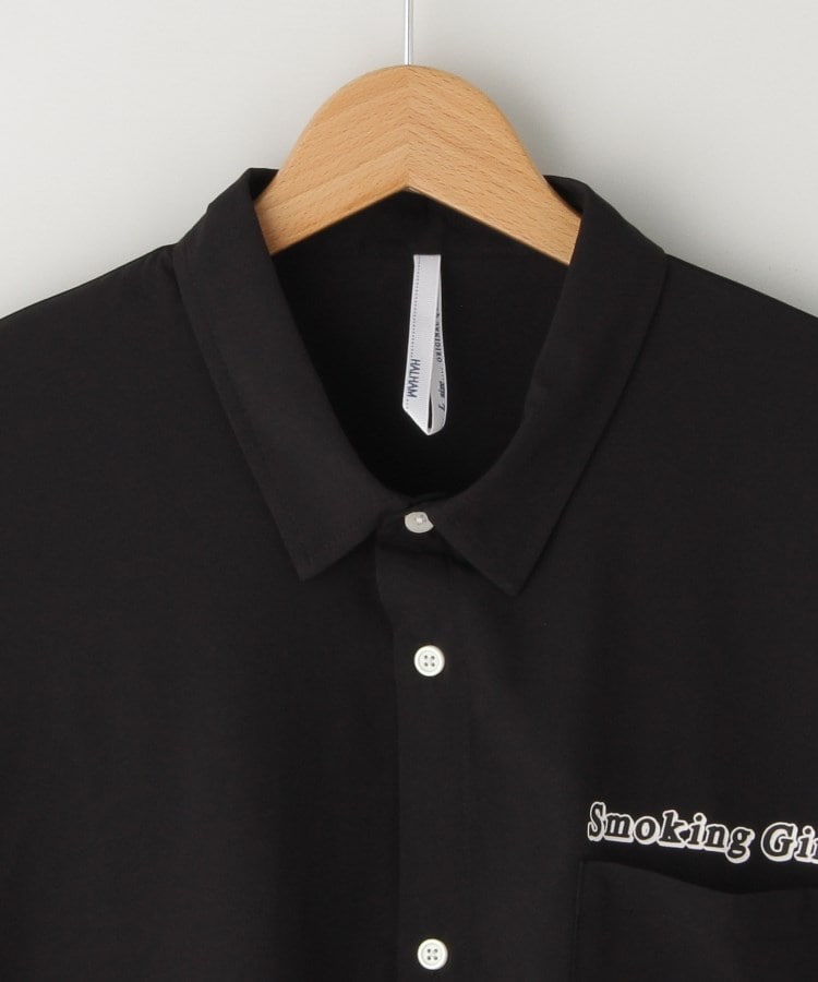 オフプライスストア(メンズ)(OFF PRICE STORE(Mens))のHALHAM バックプリントビックシャツ(Smoking girl)4